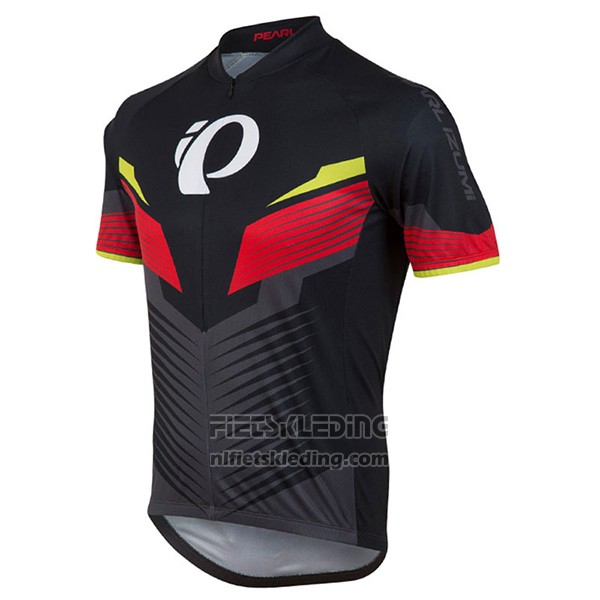 2017 Fietskleding Pearl Izumi Rood en Zwart Korte Mouwen en Koersbroek
